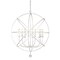 Z-Lite Tull 10 Light Chandelier, Matte White 458-36MW - alternate 6